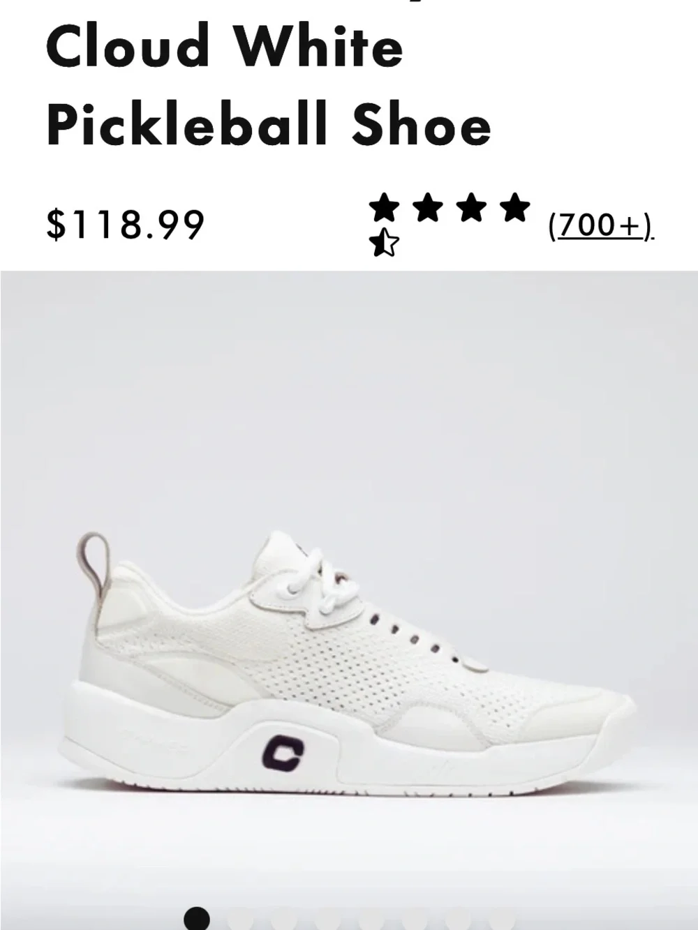 Women's White Athletic Sneakers – Lightweight Support